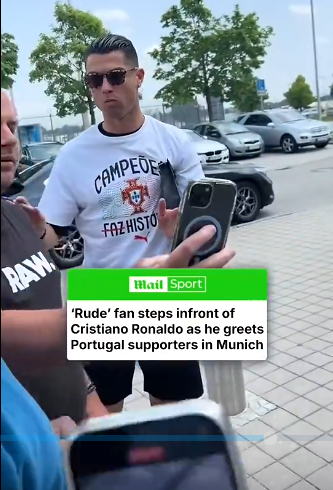 CR7 Từ Chối Ký! Fan Bất Lịch ở Munich Bị “Chặn Sóng” Real