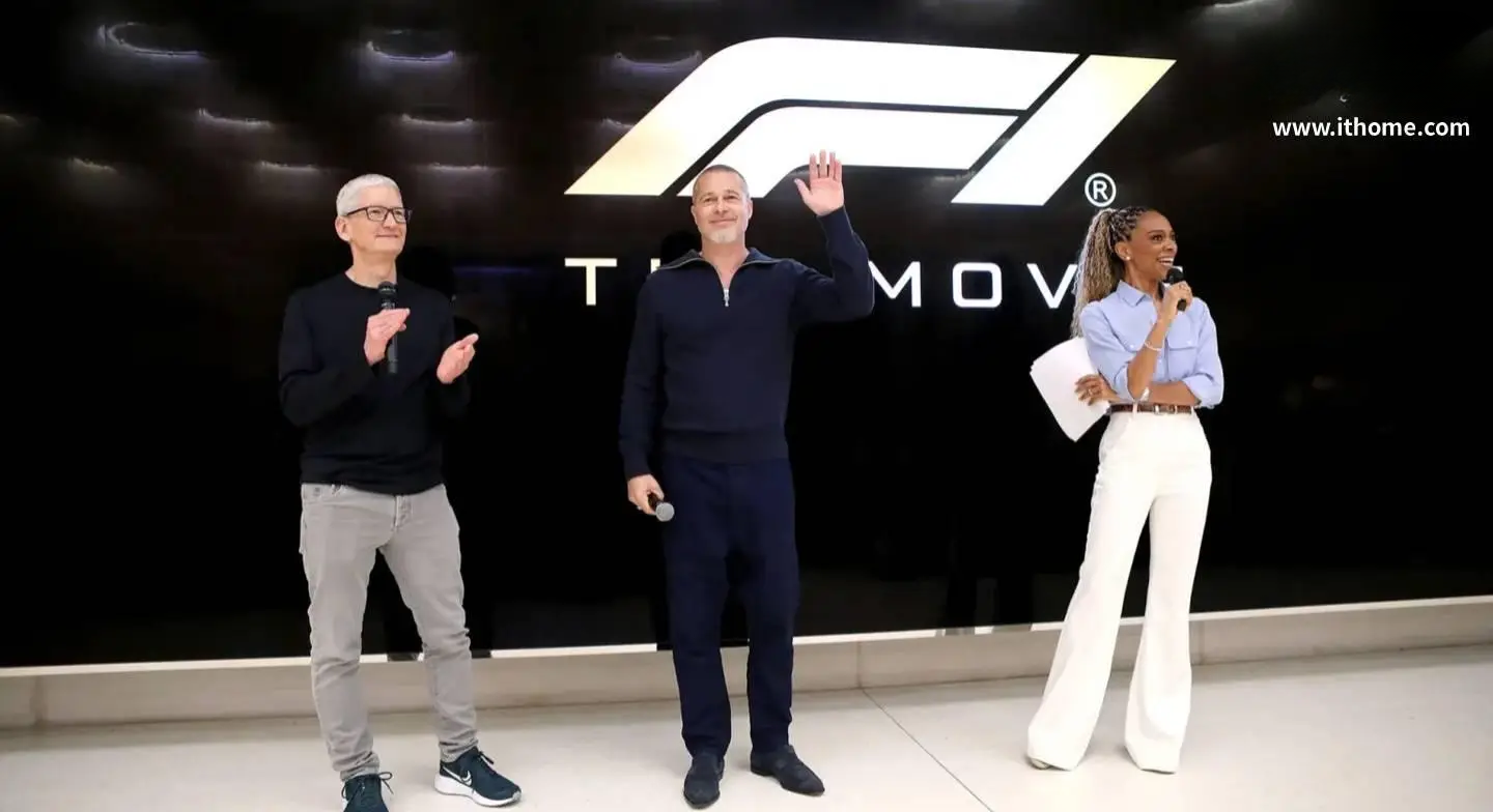 Tim Cook và Brad Pitt gây bão tại Apple Store New York, quảng bá bom tấn "F1: Cuồng Phong"