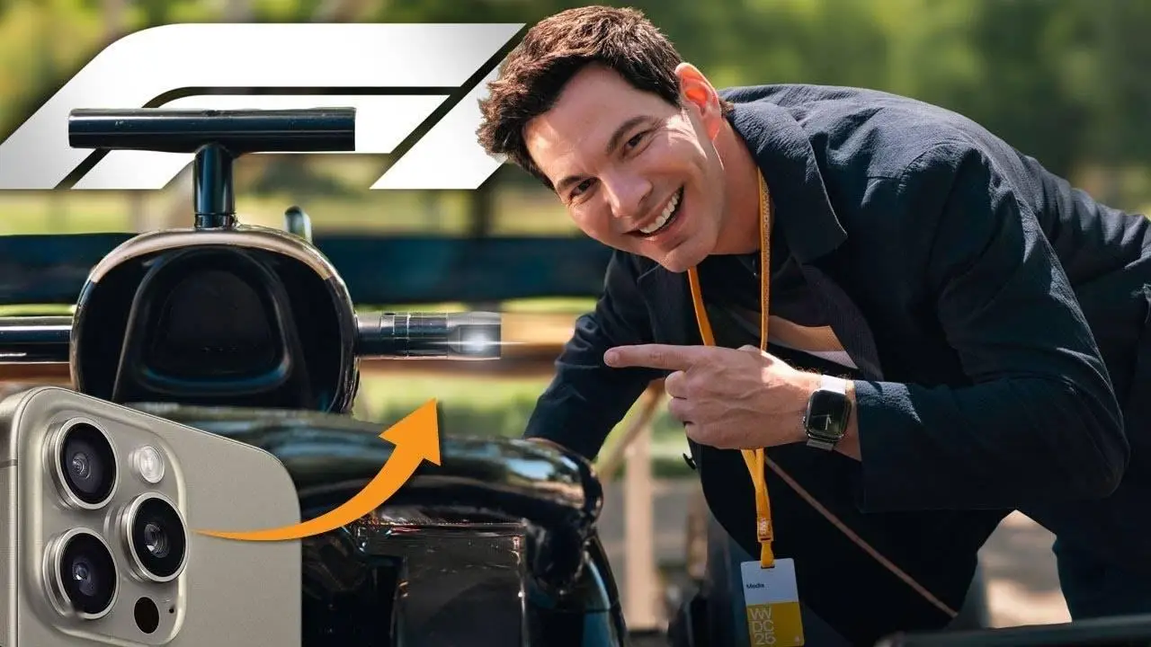 Apple Chế Tạo Camera iPhone Đặc Biệt Cho Phim Đua Xe F1