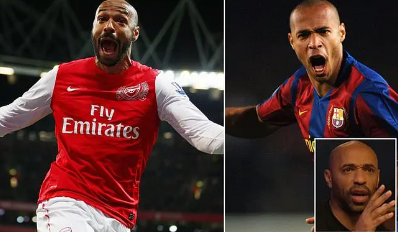 18 năm trước vào ngày này: Thierry Henry gia nhập Barcelona từ Arsenal