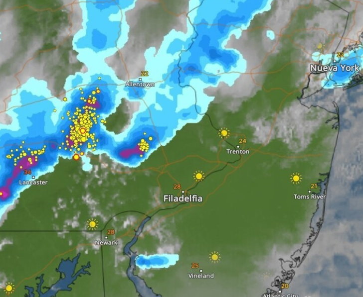 Philadelphia đối mặt với thời tiết giông bão, Real Madrid đấu với Red Bull Salzburg có thể bị hoãn.