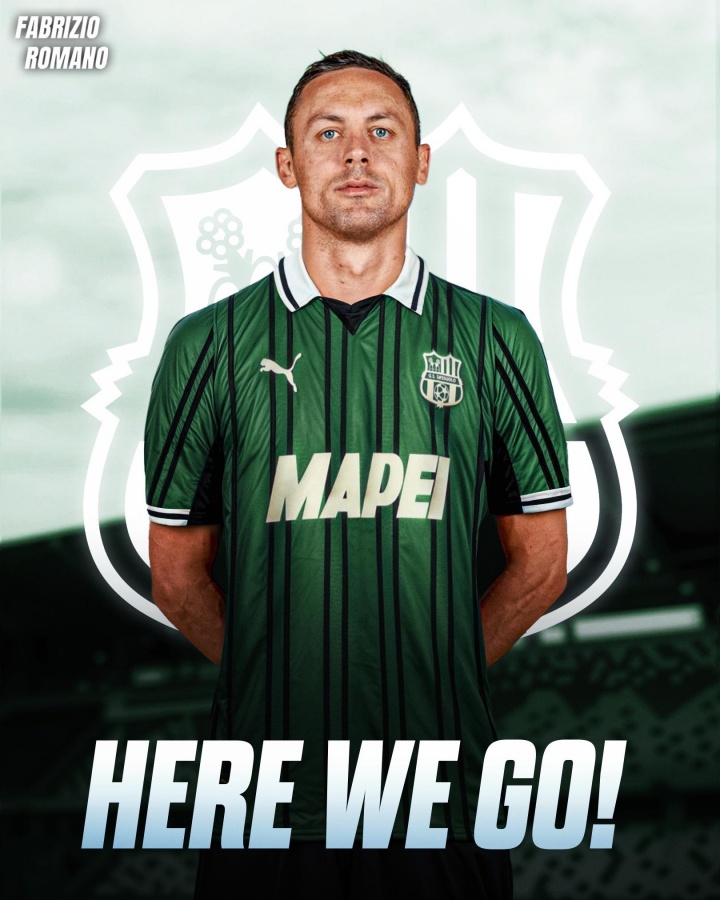 Matic 37 tuổi gia nhập Sassuolo, hợp đồng 1 năm gây tranh cãi